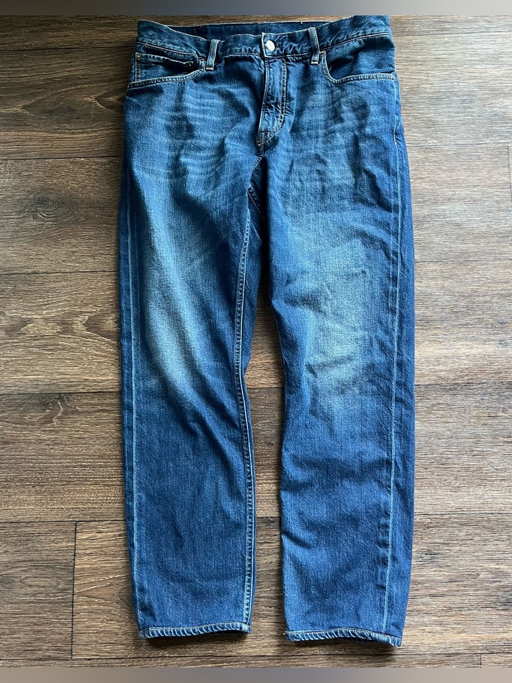 Ralph Lauren purple label selvedge slim fit dark wash denim jeans 33x29 *READ